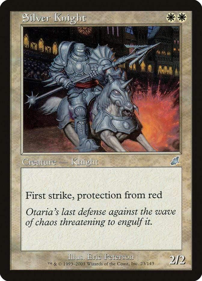 Magic: The Gathering MTG Single Silver Knight [Scourge]