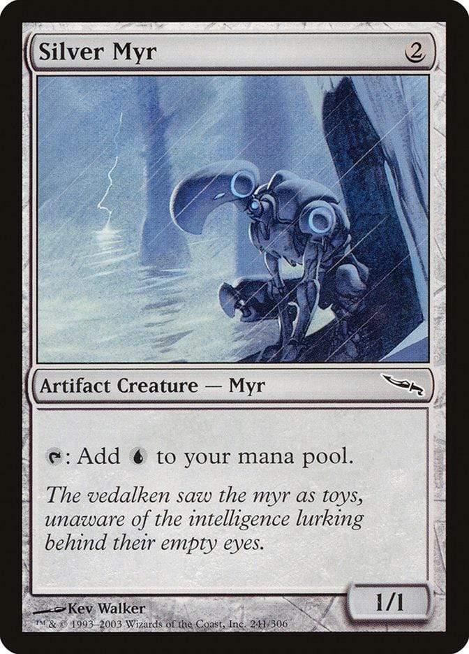 Magic: The Gathering MTG Single Silver Myr [Mirrodin]
