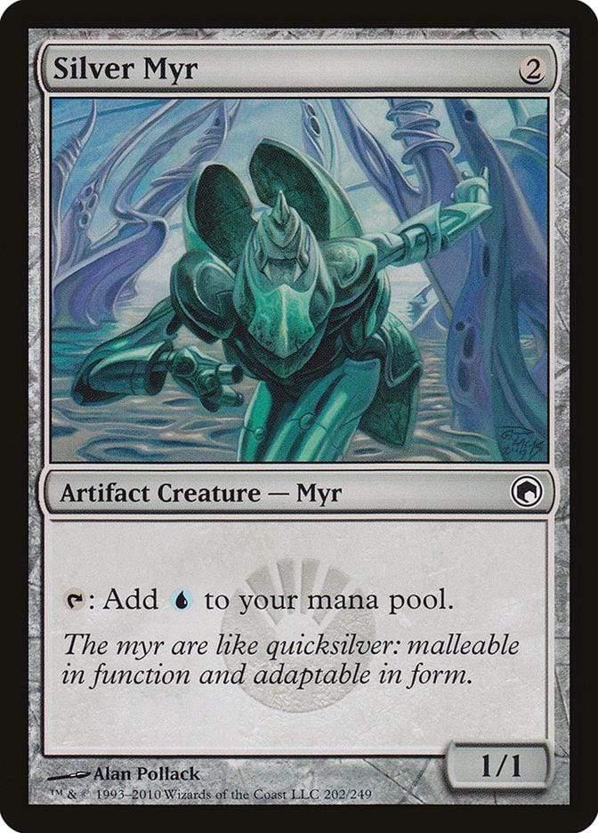 Magic: The Gathering MTG Single Silver Myr [Scars of Mirrodin]