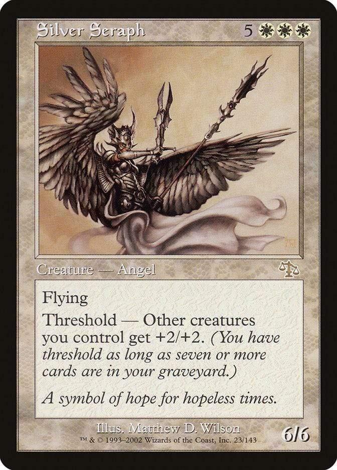 Magic: The Gathering MTG Single Silver Seraph [Judgment]