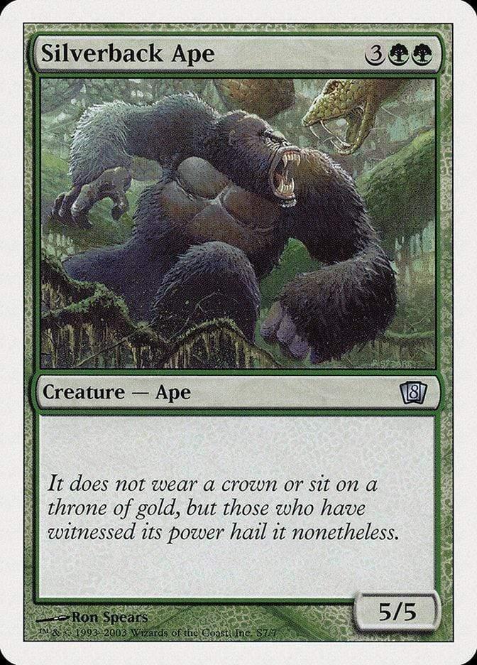 Magic: The Gathering MTG Single Silverback Ape [Eighth Edition]
