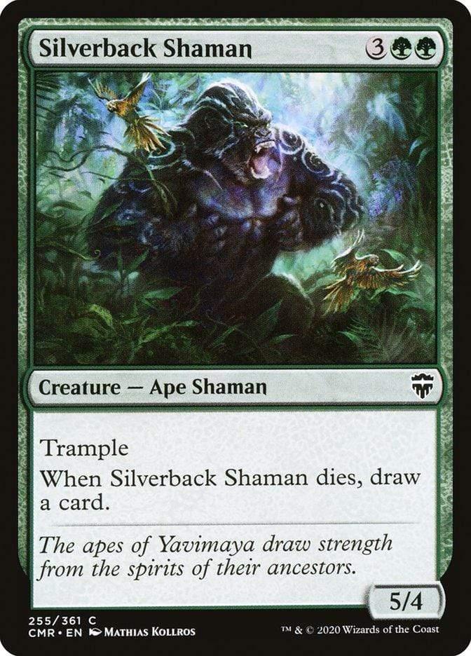 Magic: The Gathering MTG Single Silverback Shaman [Commander Legends]