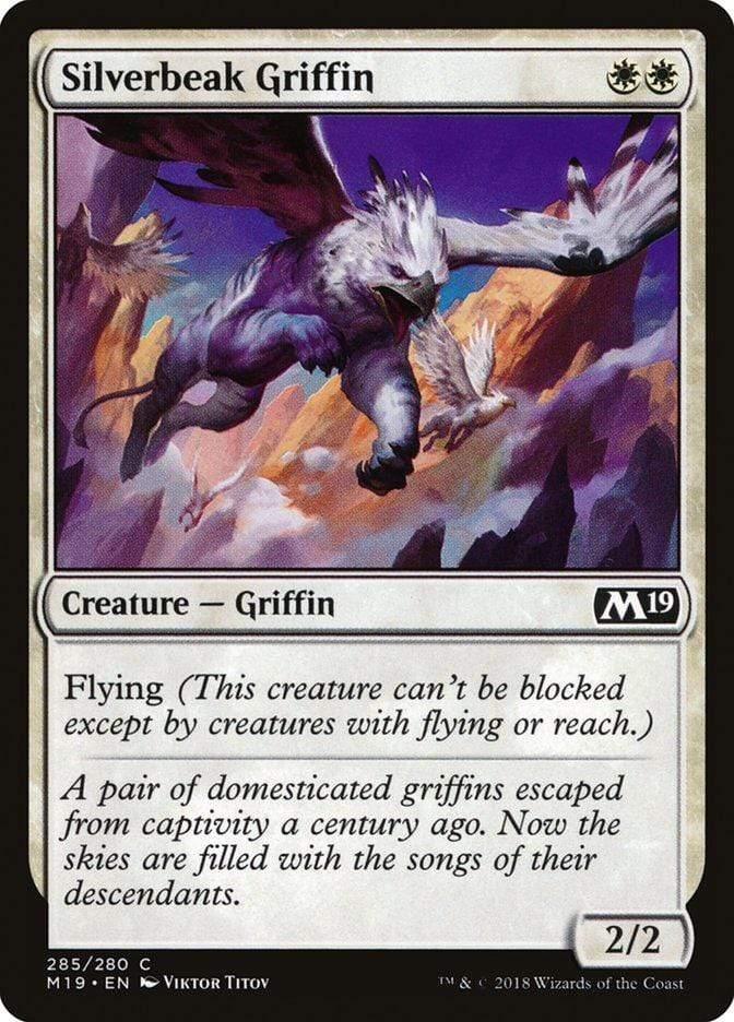 Magic: The Gathering MTG Single Silverbeak Griffin [Core Set 2019]