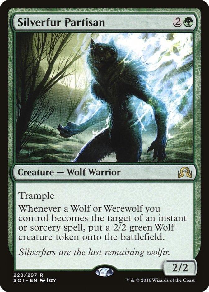 Magic: The Gathering MTG Single Silverfur Partisan [Shadows over Innistrad]