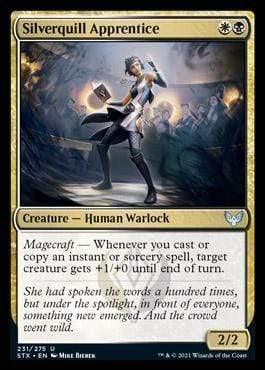 Magic: The Gathering MTG Single Silverquill Apprentice [Strixhaven: School of Mages]