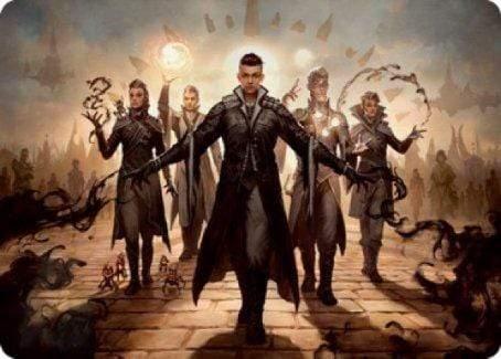 Magic: The Gathering MTG Single Silverquill Command Art Card [Strixhaven: School of Mages Art Series]