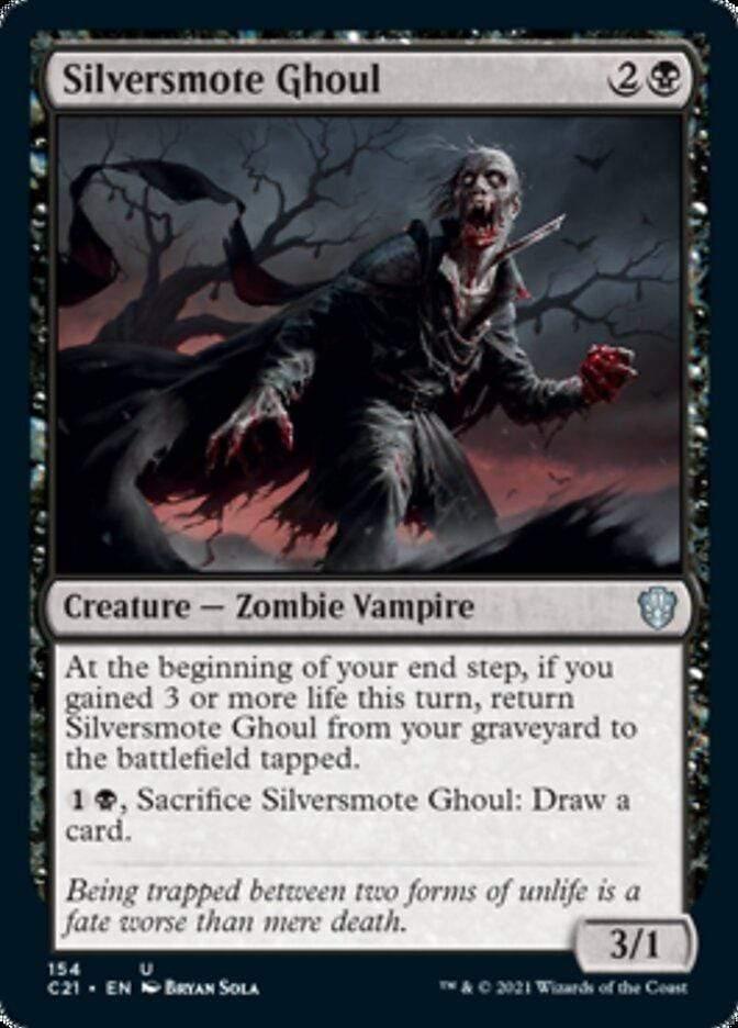 Magic: The Gathering MTG Single Silversmote Ghoul [Commander 2021]