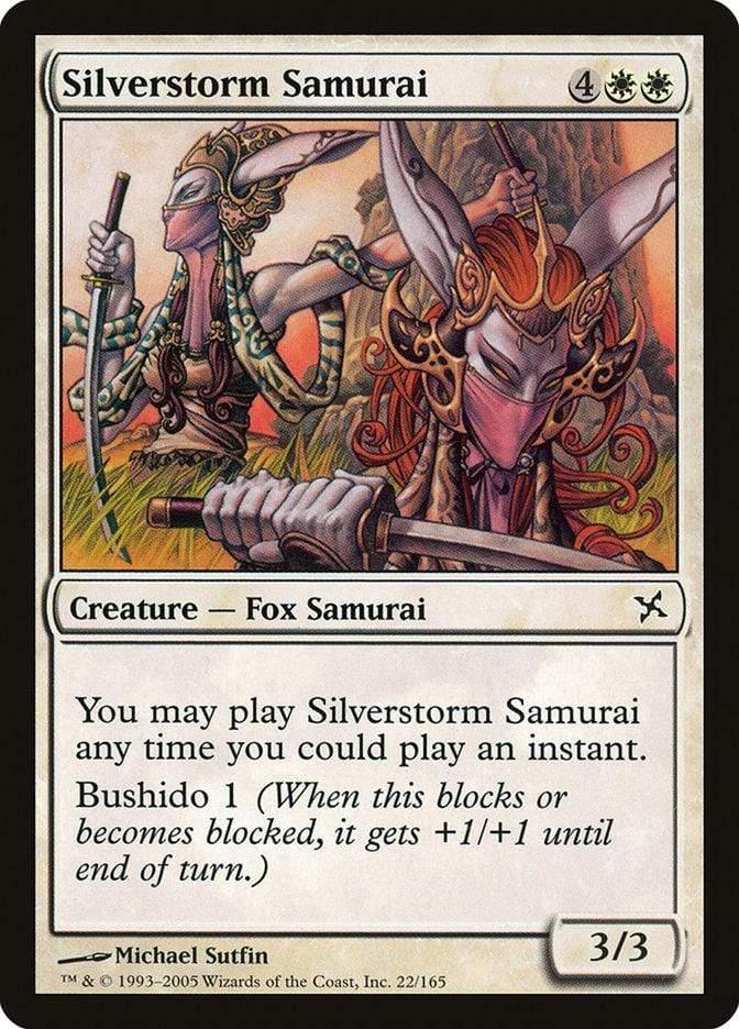 Magic: The Gathering MTG Single Silverstorm Samurai [Betrayers of Kamigawa]
