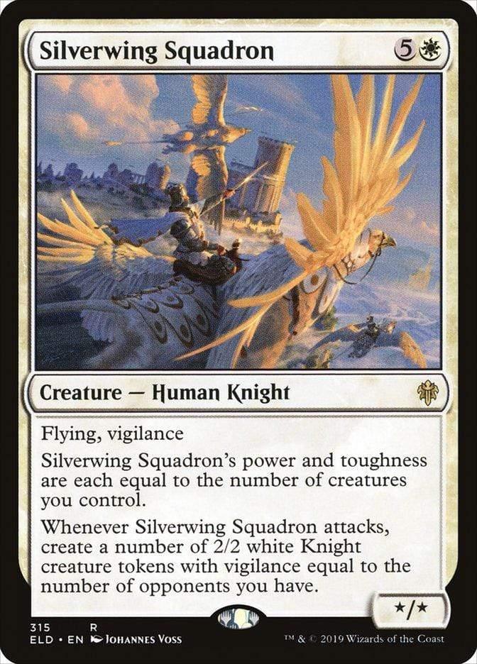 Magic: The Gathering MTG Single Silverwing Squadron [Throne of Eldraine]