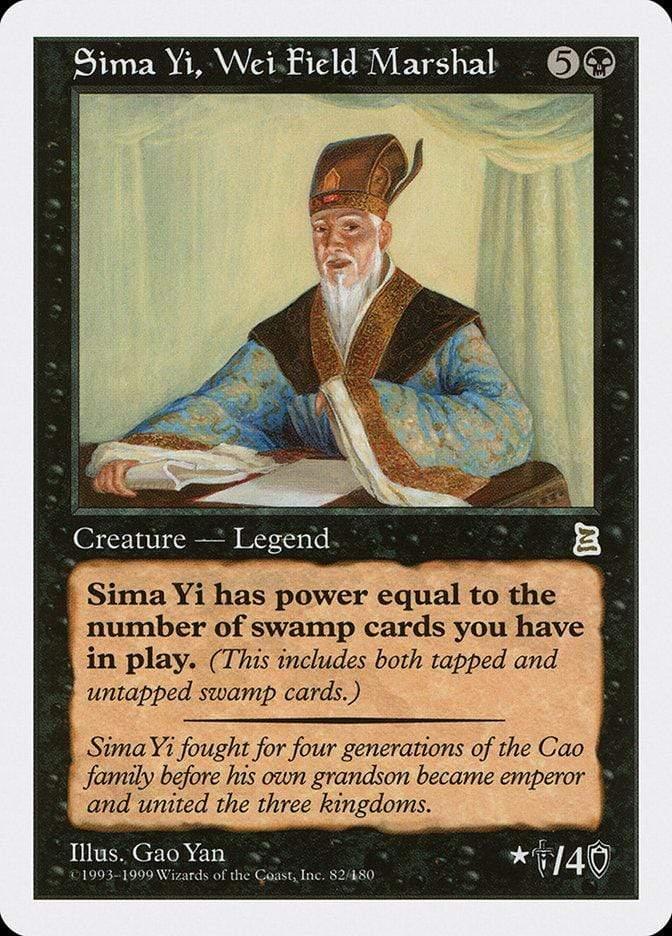 Magic: The Gathering MTG Single Sima Yi, Wei Field Marshal [Portal Three Kingdoms]