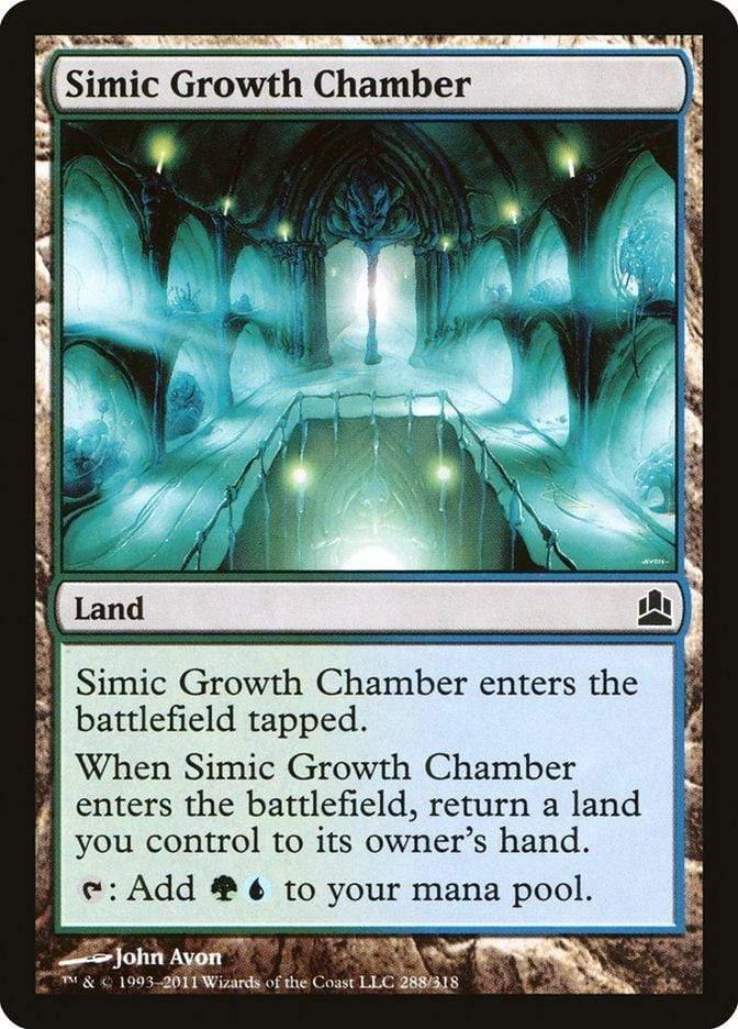 Magic: The Gathering MTG Single Simic Growth Chamber [Commander 2011]
