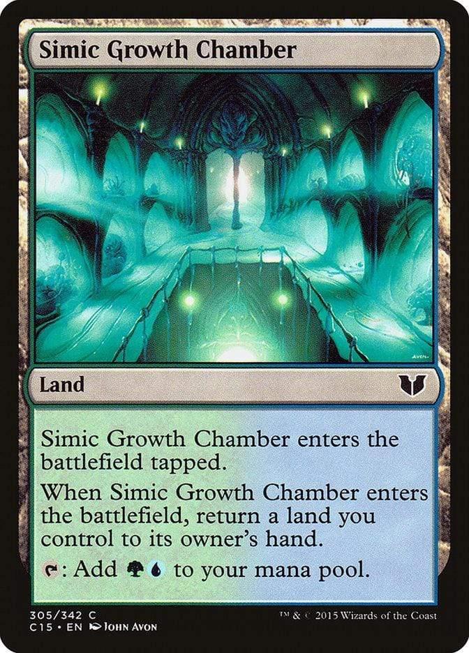 Magic: The Gathering MTG Single Simic Growth Chamber [Commander 2015]