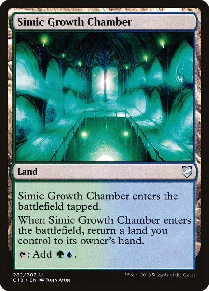 Magic: The Gathering MTG Single Simic Growth Chamber [Commander 2018]