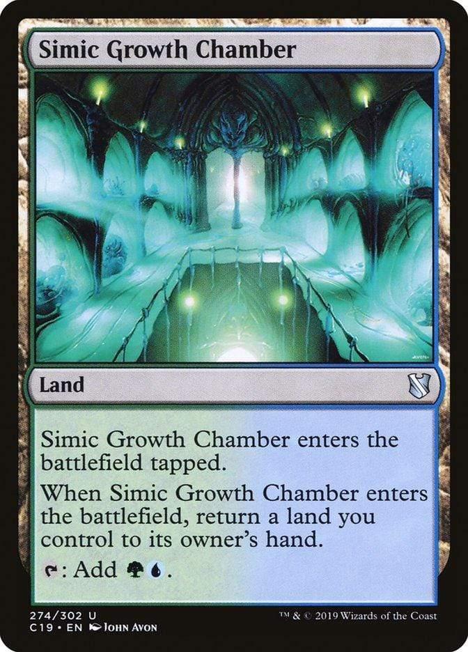 Magic: The Gathering MTG Single Simic Growth Chamber [Commander 2019]