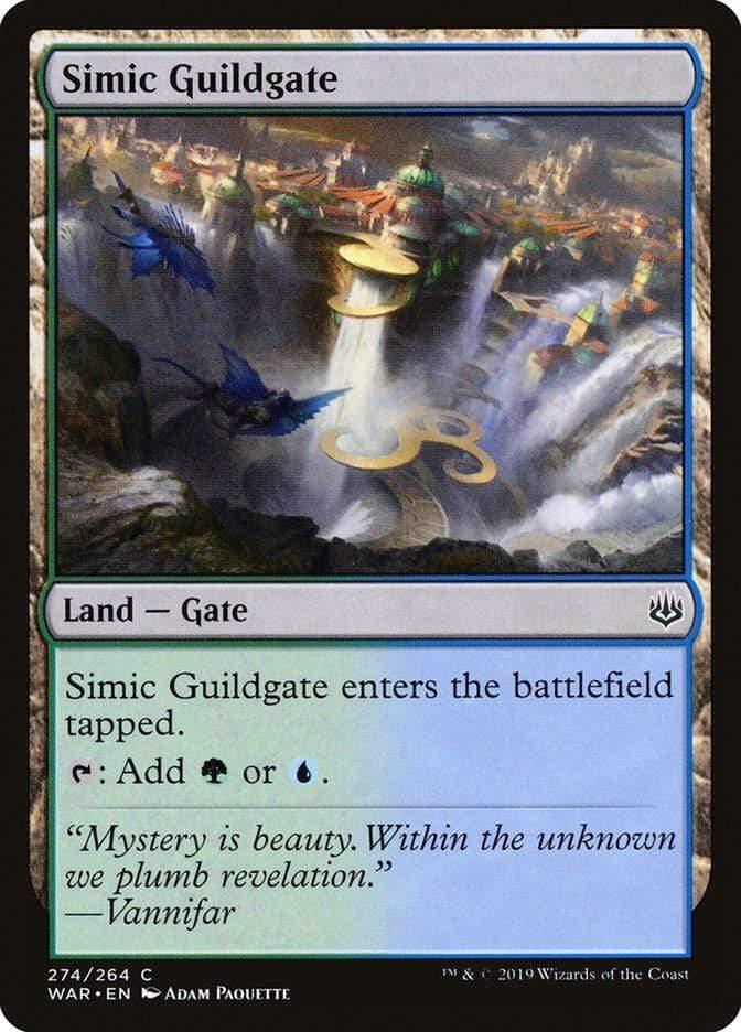Magic: The Gathering MTG Single Simic Guildgate [War of the Spark]