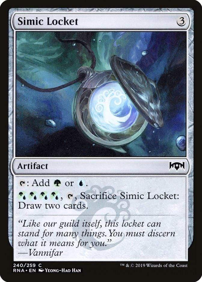 Magic: The Gathering MTG Single Simic Locket [Ravnica Allegiance]