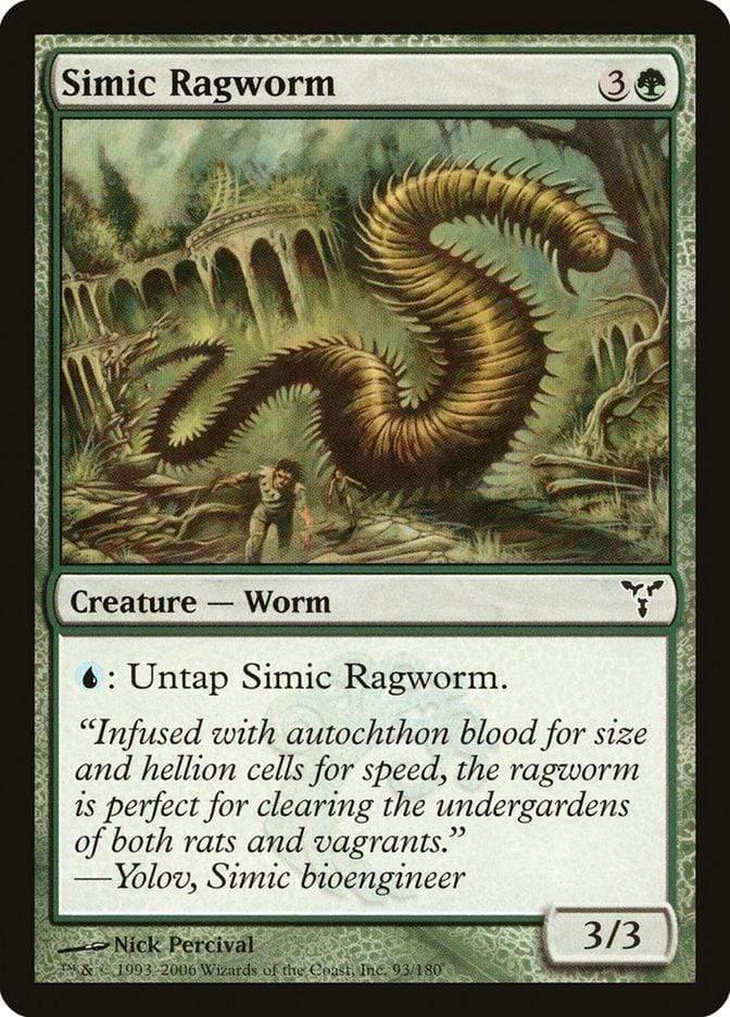 Magic: The Gathering MTG Single Simic Ragworm [Dissension]