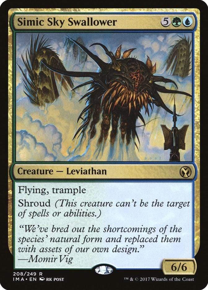 Magic: The Gathering MTG Single Simic Sky Swallower [Iconic Masters]