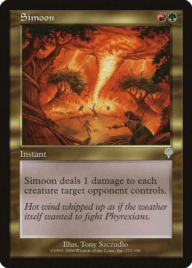 Magic: The Gathering MTG Single Simoon [Invasion]