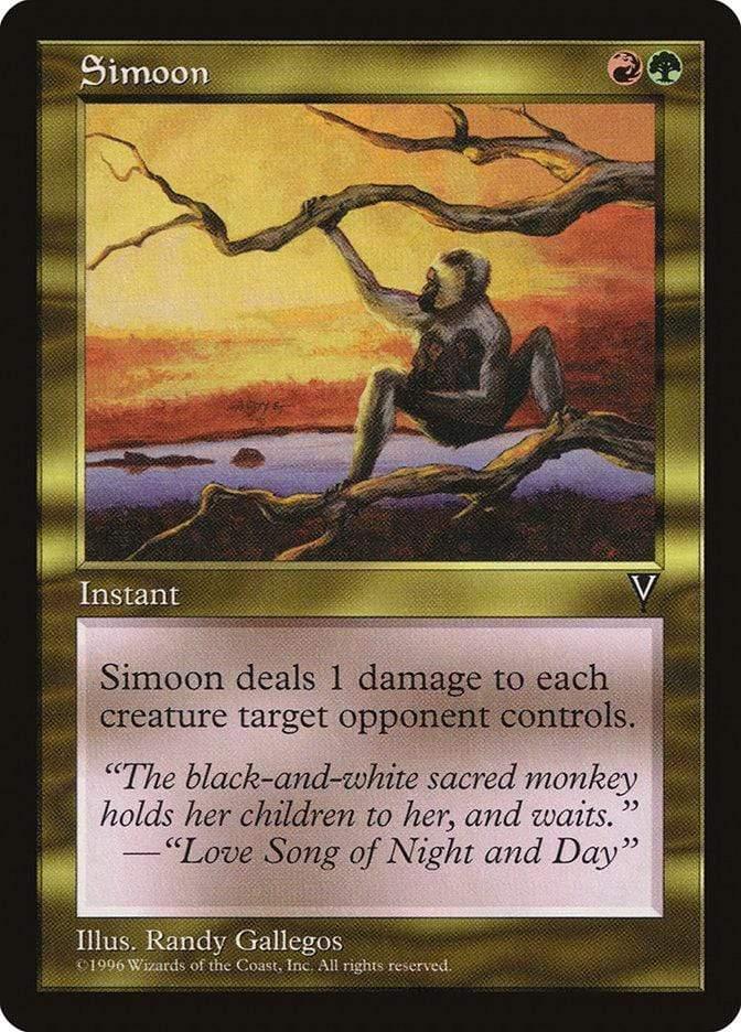 Magic: The Gathering MTG Single Simoon [Visions]