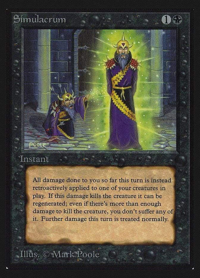 Magic: The Gathering MTG Single Simulacrum [Collectors’ Edition]