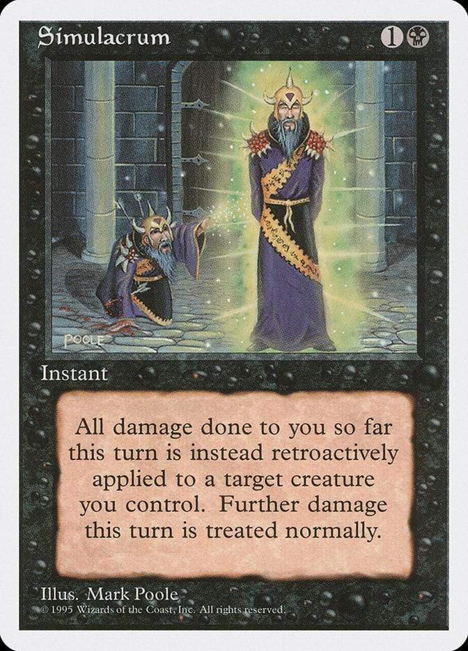 Magic: The Gathering MTG Single Simulacrum [Fourth Edition]