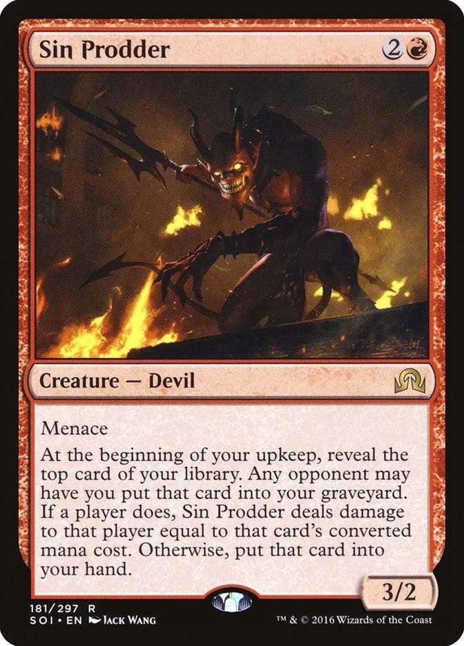 Magic: The Gathering MTG Single Sin Prodder [Shadows over Innistrad]