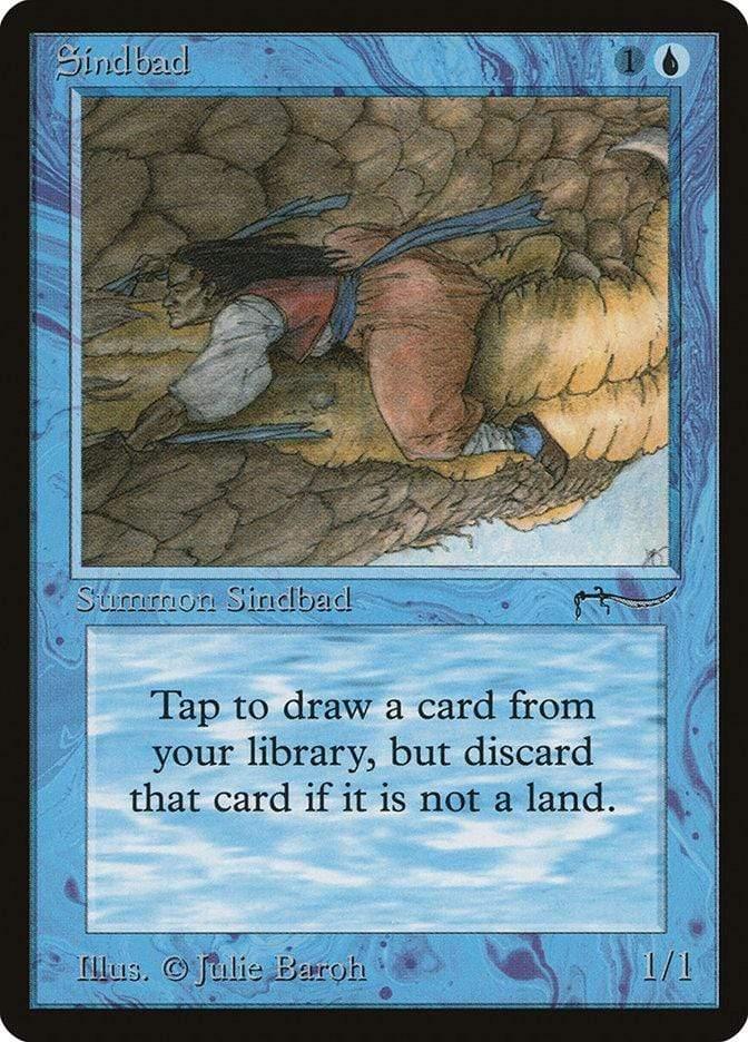 Magic: The Gathering MTG Single Sindbad [Arabian Nights]