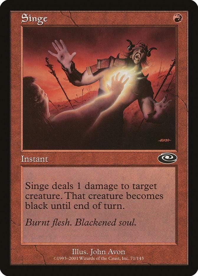 Magic: The Gathering MTG Single Singe [Planeshift]