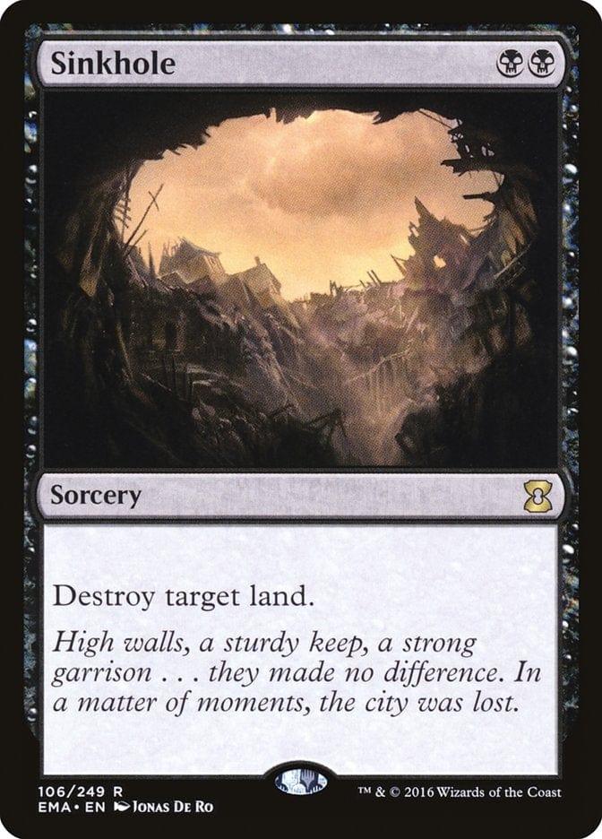 Magic: The Gathering MTG Single Sinkhole [Eternal Masters]