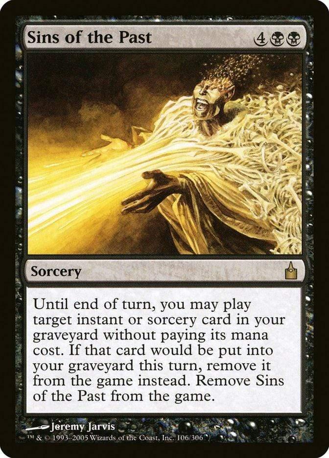 Magic: The Gathering MTG Single Sins of the Past [Ravnica: City of Guilds]