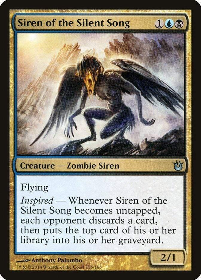 Magic: The Gathering MTG Single Siren of the Silent Song [Born of the Gods]
