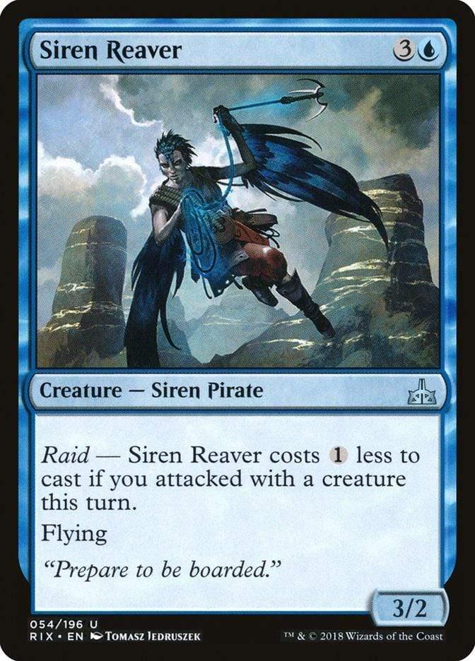 Magic: The Gathering MTG Single Siren Reaver [Rivals of Ixalan]