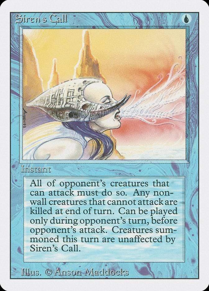 Magic: The Gathering MTG Single Siren's Call [Revised Edition]