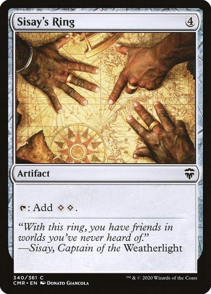 Magic: The Gathering MTG Single Sisay's Ring [Commander Legends]