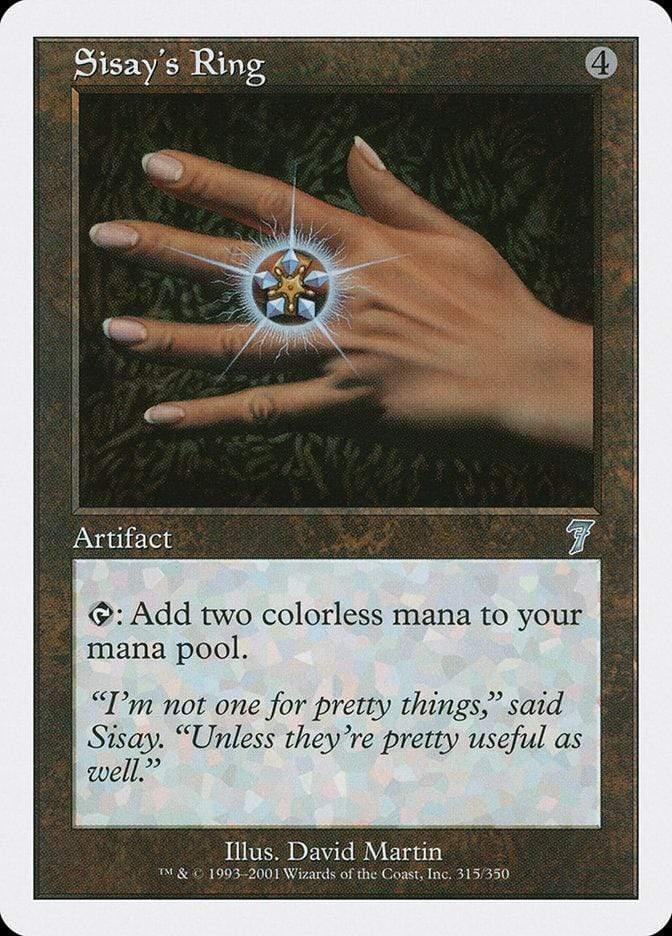 Magic: The Gathering MTG Single Sisay's Ring [Seventh Edition]