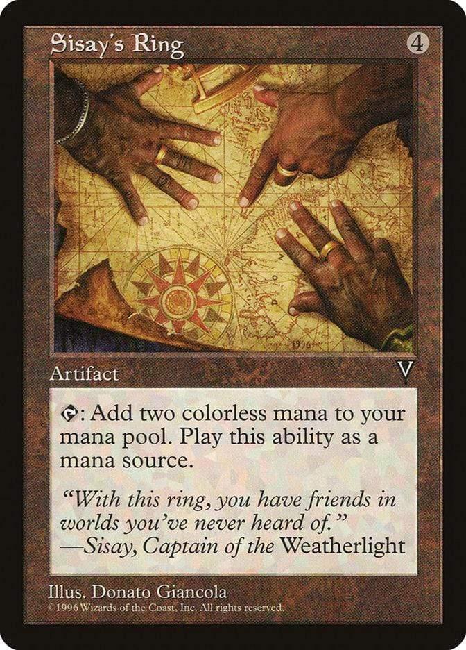 Magic: The Gathering MTG Single Sisay's Ring [Visions]