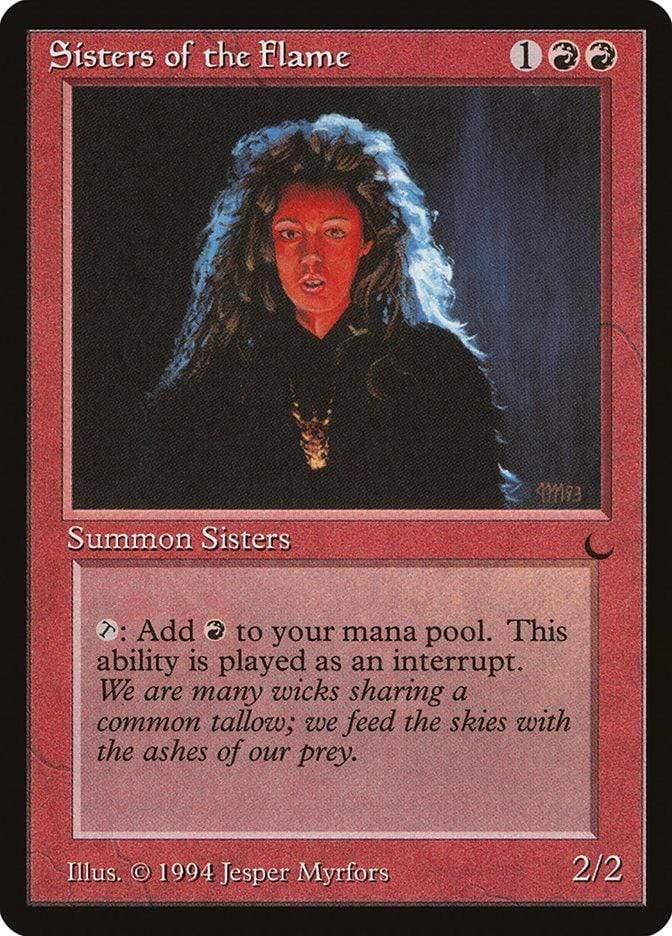 Magic: The Gathering MTG Single Sisters of the Flame [The Dark]