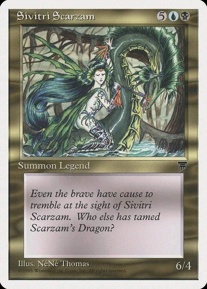 Magic: The Gathering MTG Single Sivitri Scarzam [Chronicles]