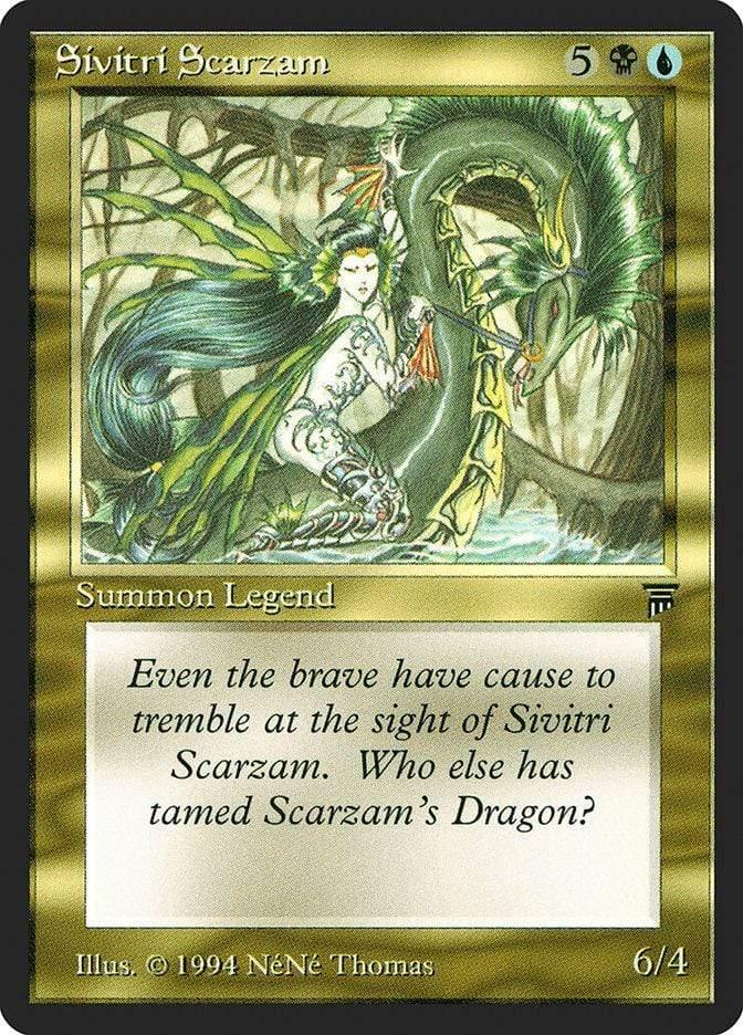 Magic: The Gathering MTG Single Sivitri Scarzam [Legends]