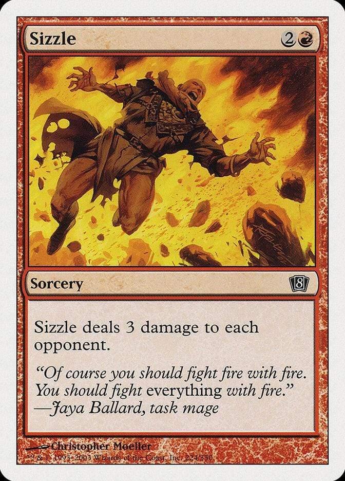 Magic: The Gathering MTG Single Sizzle [Eighth Edition]