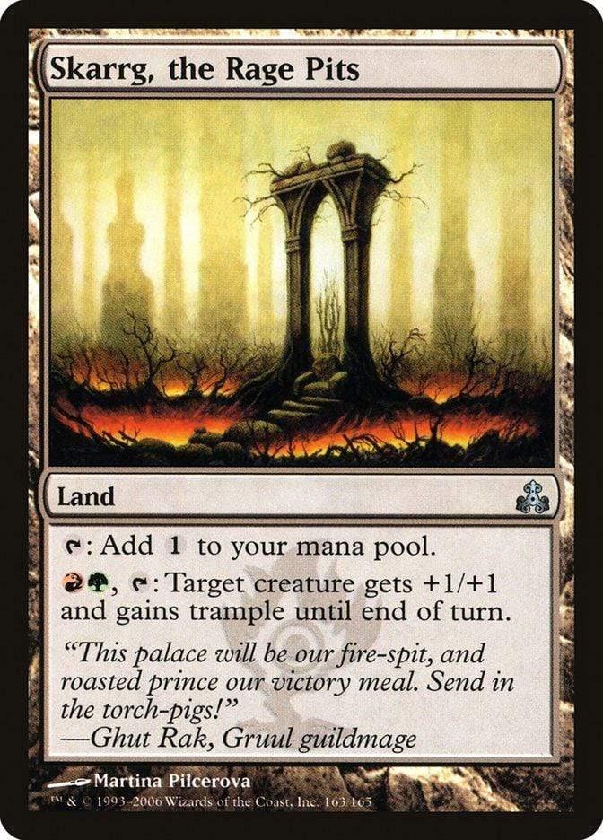 Magic: The Gathering MTG Single Skarrg, the Rage Pits [Guildpact]