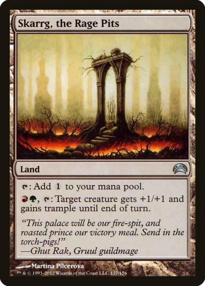 Magic: The Gathering MTG Single Skarrg, the Rage Pits [Planechase 2012]