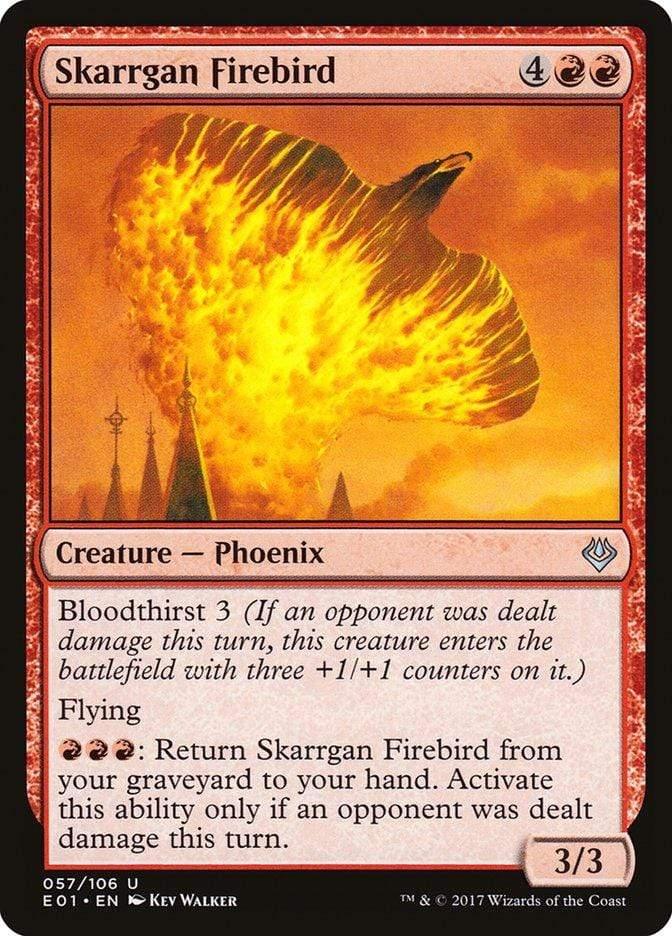 Magic: The Gathering MTG Single Skarrgan Firebird [Archenemy: Nicol Bolas]
