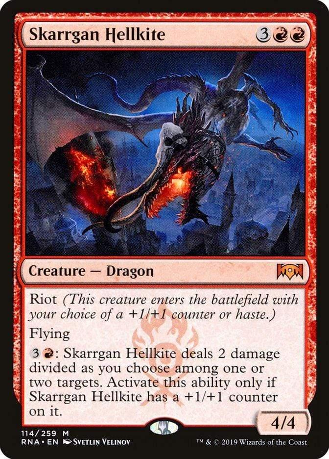 Magic: The Gathering MTG Single Skarrgan Hellkite [Ravnica Allegiance]