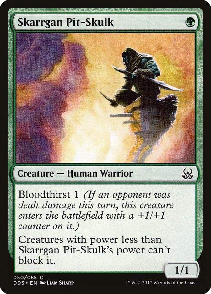 Magic: The Gathering MTG Single Skarrgan Pit-Skulk [Duel Decks: Mind vs. Might]