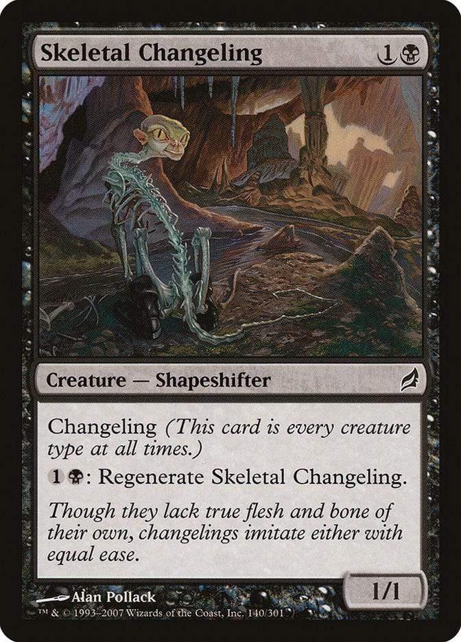 Magic: The Gathering MTG Single Skeletal Changeling [Lorwyn]