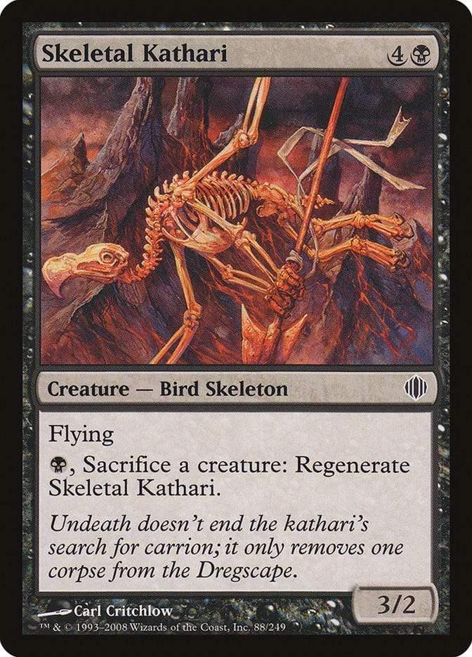 Magic: The Gathering MTG Single Skeletal Kathari [Shards of Alara]