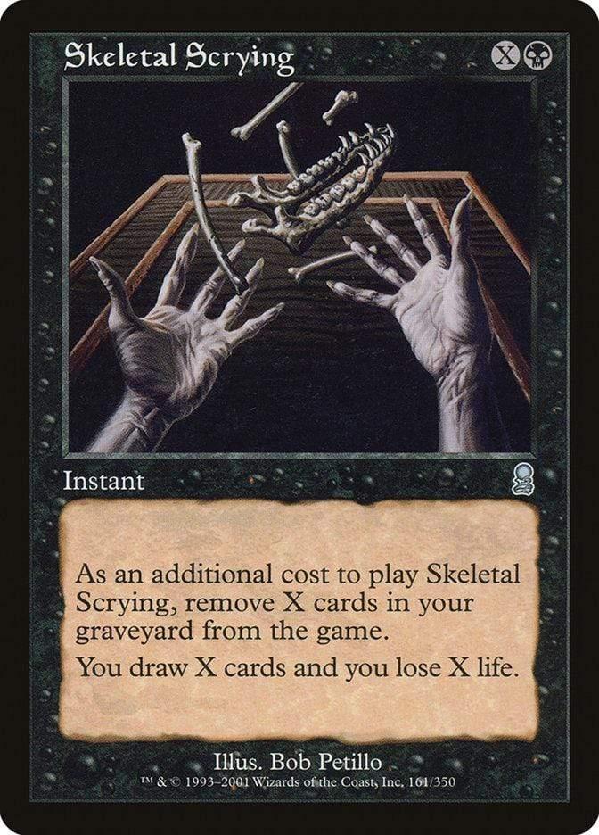 Magic: The Gathering MTG Single Skeletal Scrying [Odyssey]
