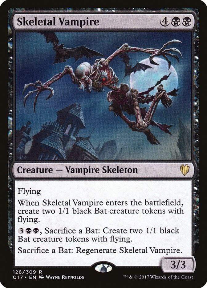 Magic: The Gathering MTG Single Skeletal Vampire [Commander 2017]